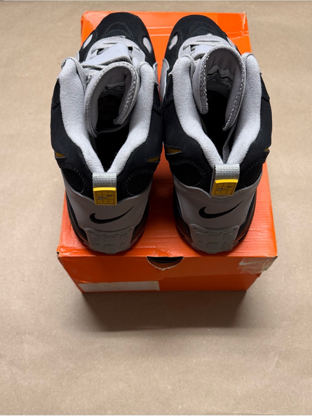 Nike Air Max Speed Turf Black Grey Deion Sanders Men’s size 14 shoes Rare! - Picture 4 of 6